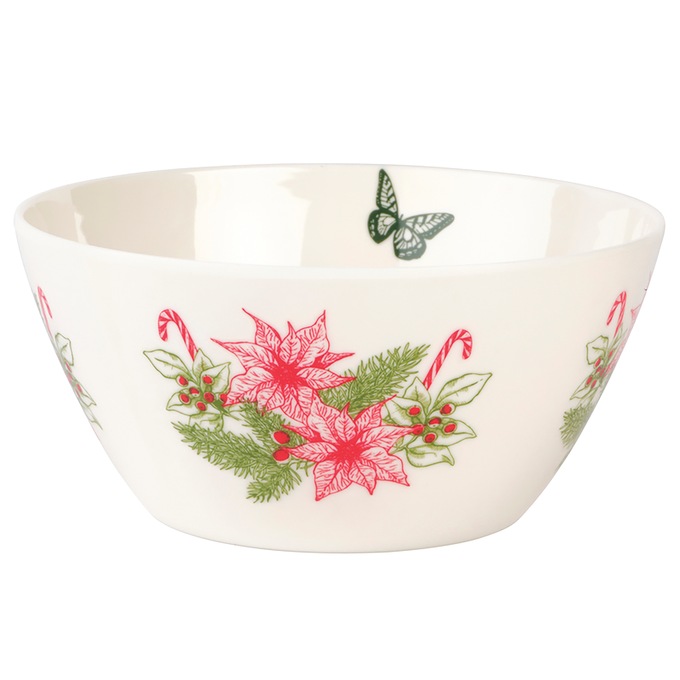 Dolly Parton Holly Dolly Christmas 12-Piece Melamine Dinnerware Set, , large