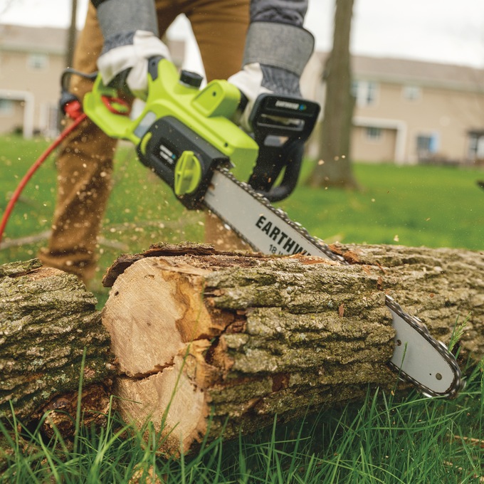 Earthwise 18-inch Corded Electric Chainsaw, , large