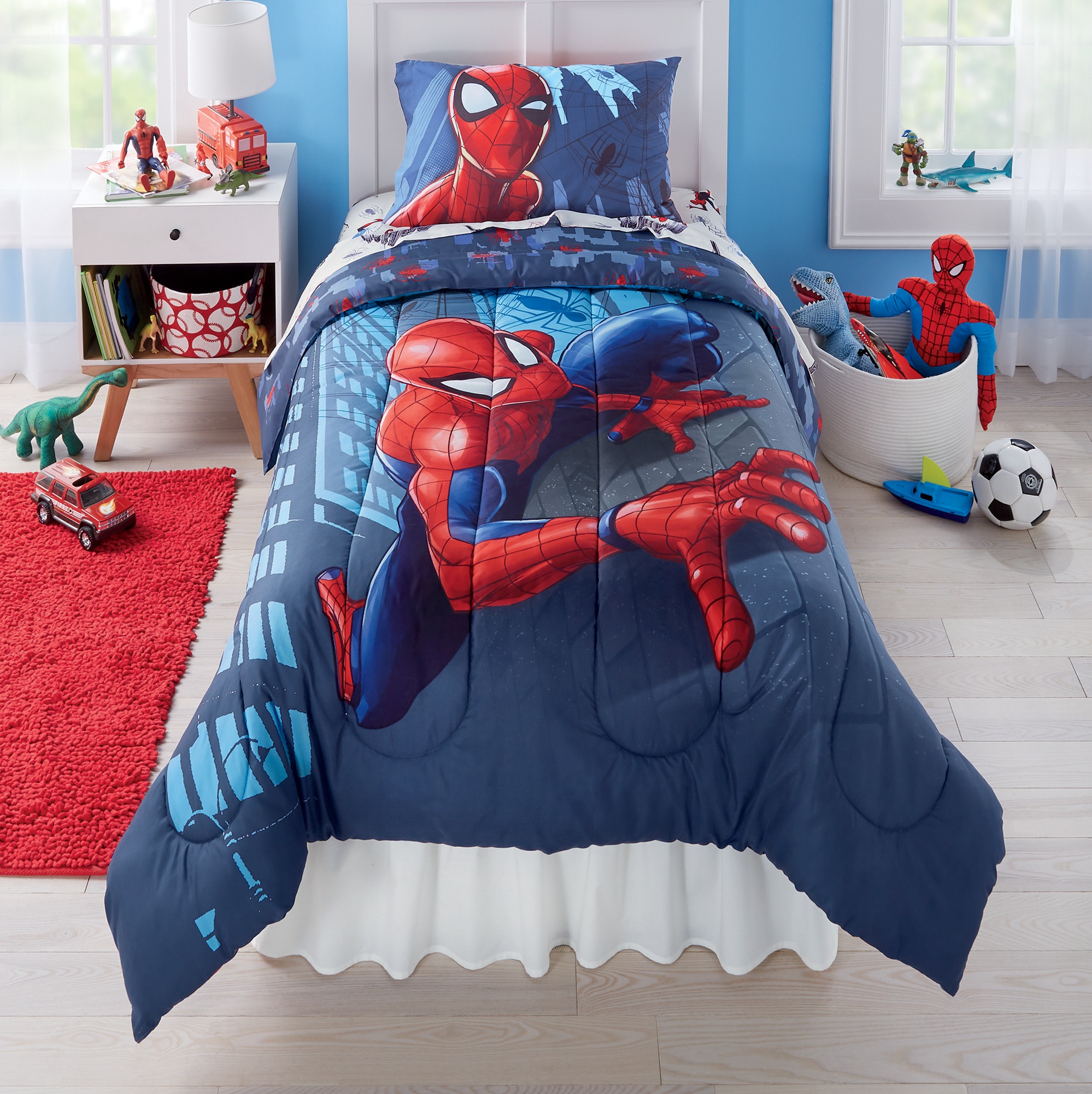 twin spiderman sheets
