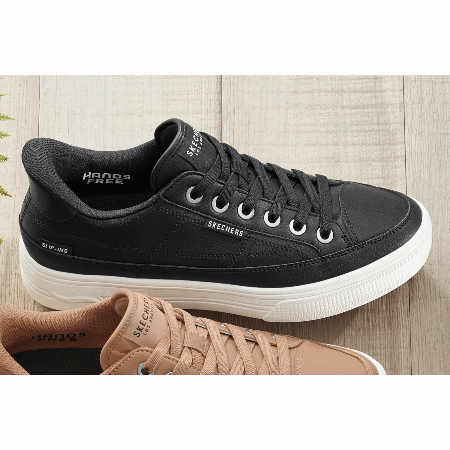 シュンスケ① Skechers Men's Slip-Ins Arch Fit Arcade Catch Ya There Shoe