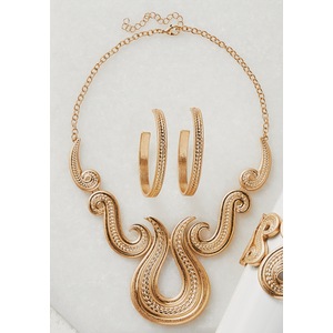 Swirling Braid Necklace, , large