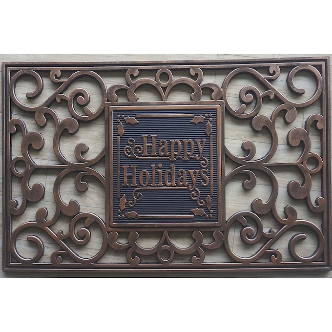 Hide-A-Key Doormat with Interchangeable Inserts, , large