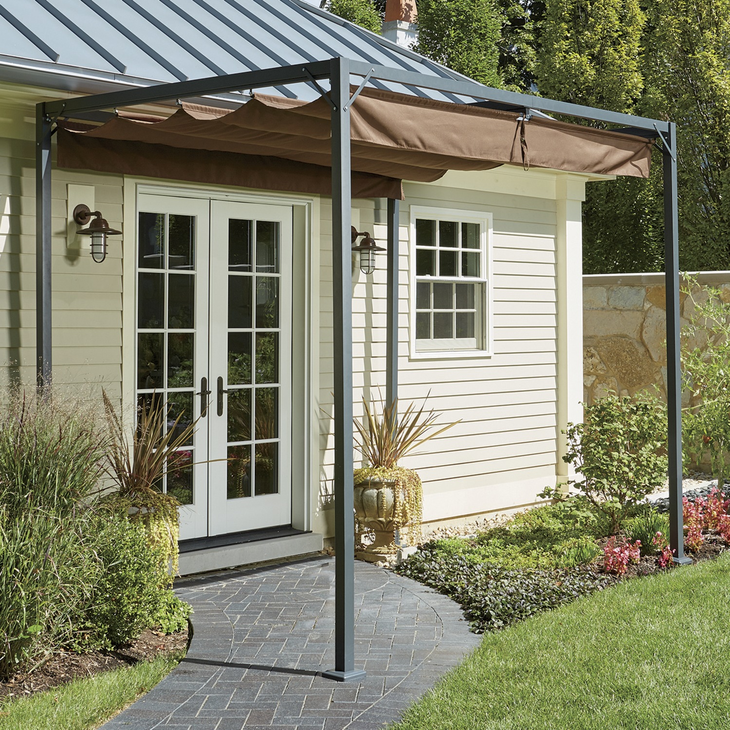 Retractable Awning Gazebo Montgomery Ward