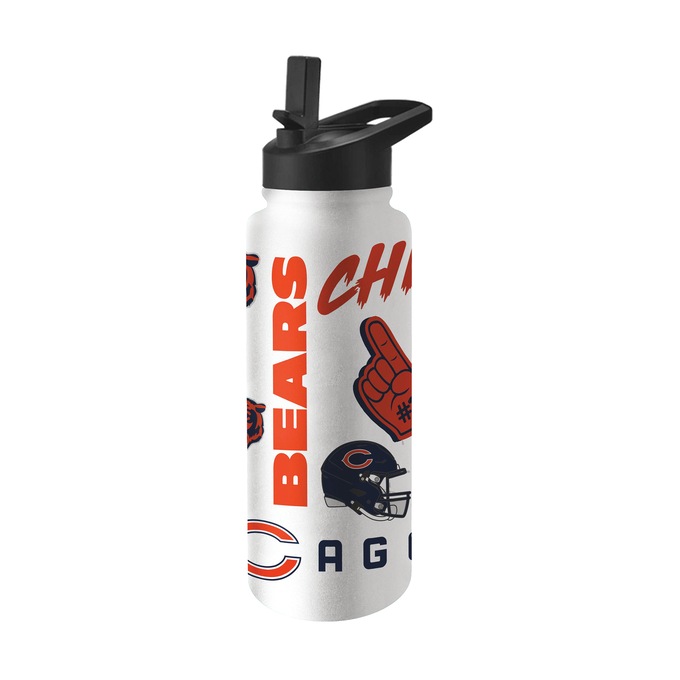 NFL Native Logo Water Bottle, , large