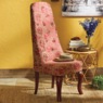 High-Back Tufted Chair, , large