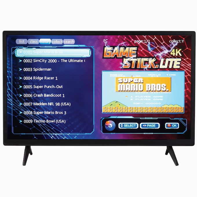 20K Games Plug & Play Retro Game System, , large