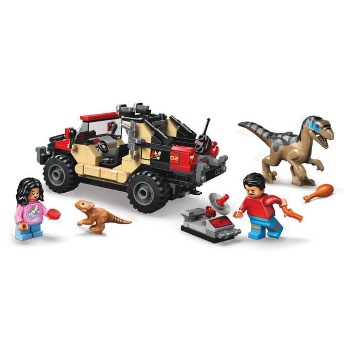 LEGO Jurassic World Raptor Off-Road Escape, , large