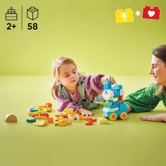 LEGO DUPLO 3-in-1 Animals on Wheels, , large