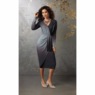 Minerva Ombre Sheath Dress, , large
