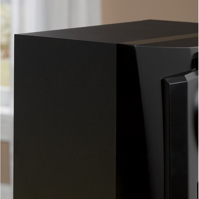 Jensen Music System with 3-Speed Turntable, Bluetooth, CD and Cassette, Black, large