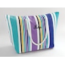Personalized Striped Tote, , large