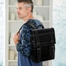 Faux-Leather Backpack, , large