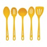 25-Piece Cutlery and Utensil Set, Golden Honey, large