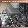 Calphalon Hard-Anodized 16" Roasting Pan with Rack, , large