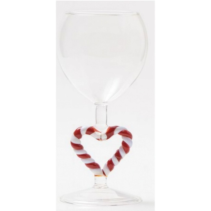 Candy Cane Glass Drinkware, , large