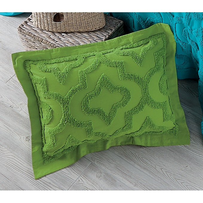 Color Connection Chenille Sham, , large