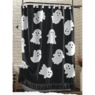 Chenille Halloween Shower Curtain, , large