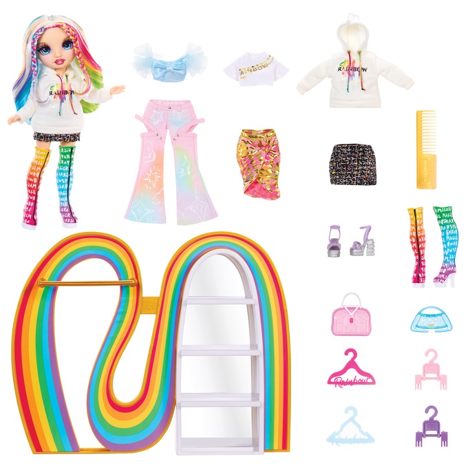 Rainbow High Fantasy Playset with Doll, , large