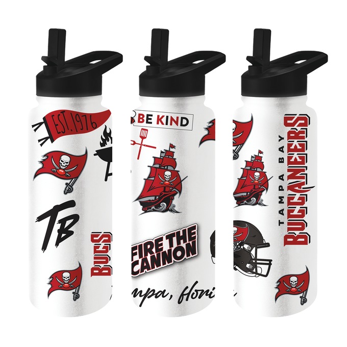 NFL Native Logo Water Bottle, , large