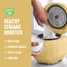 Greenlife 4-Cup Rice and Grains Cooker, Butter, large
