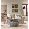 Black Floor Spotlight Lamp, , large