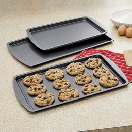 3-Piece Baking Sheet Set, , large