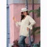 Pearl-Trim Sun Hat, , large