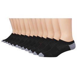 Hanes 12-Pack X-Temp Men's Super-Low No-Show Sock with Arch Support, , large