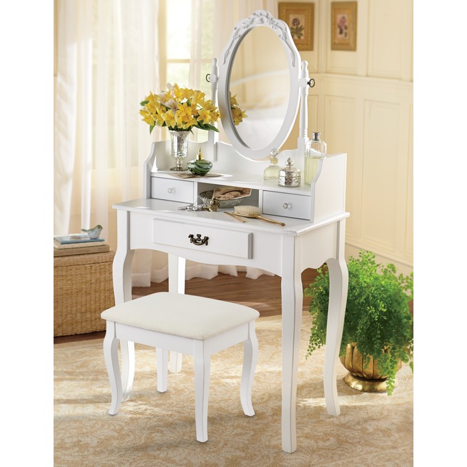 Lumberton Antique Vanity Montgomery Ward Lumberton Antique Vanity White Large
