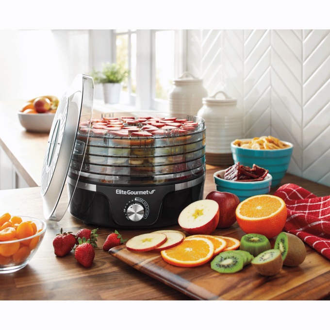 Elite Gourmet Adjustable Height Dehydrator, , large