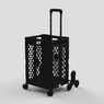 Folding Shopping Cart with Stair Climbing Wheels, , large