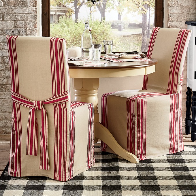 Farm Table Dining Chair Cover Farm Table Dining Chair Cover