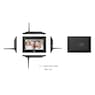 Digital Calendar Day Clock, , large