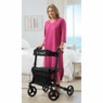 Dr. Leonard's&reg; Foldable Aluminum Rollator, , large