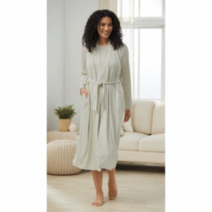 Wide-Rib Robe, , large