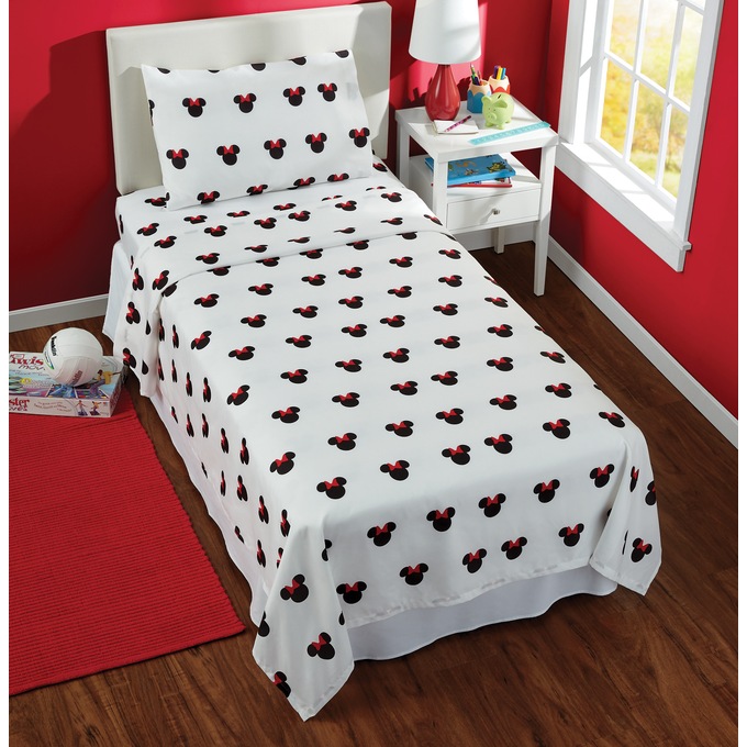 Minnie Mouse Twin Comforter And Sheet Set Montgomery Ward