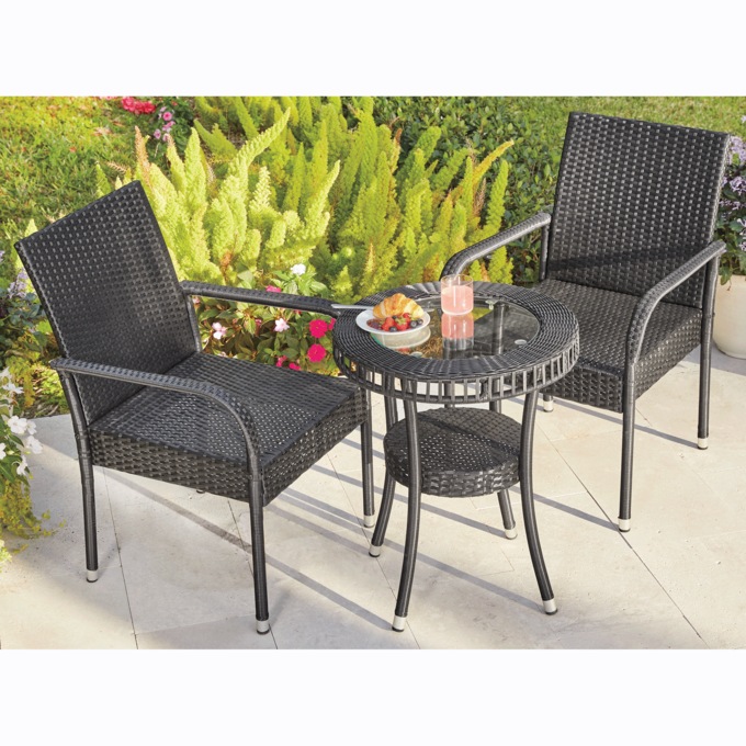 Resin 3-Piece Bistro Set, , large