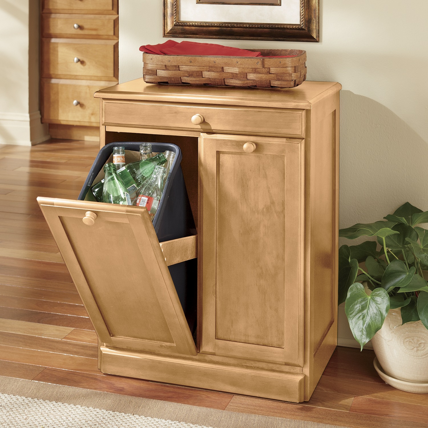 Double Trash Bin Montgomery Ward