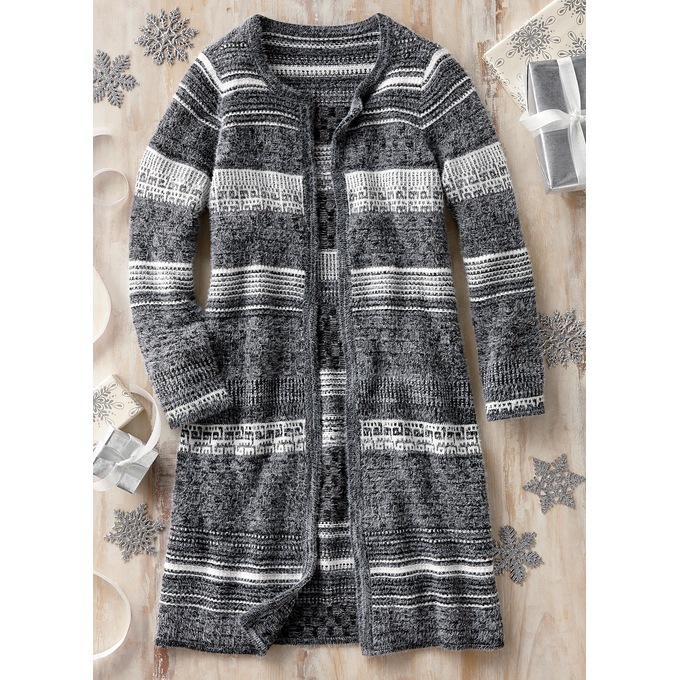 Soft Textured Cardigan, , large