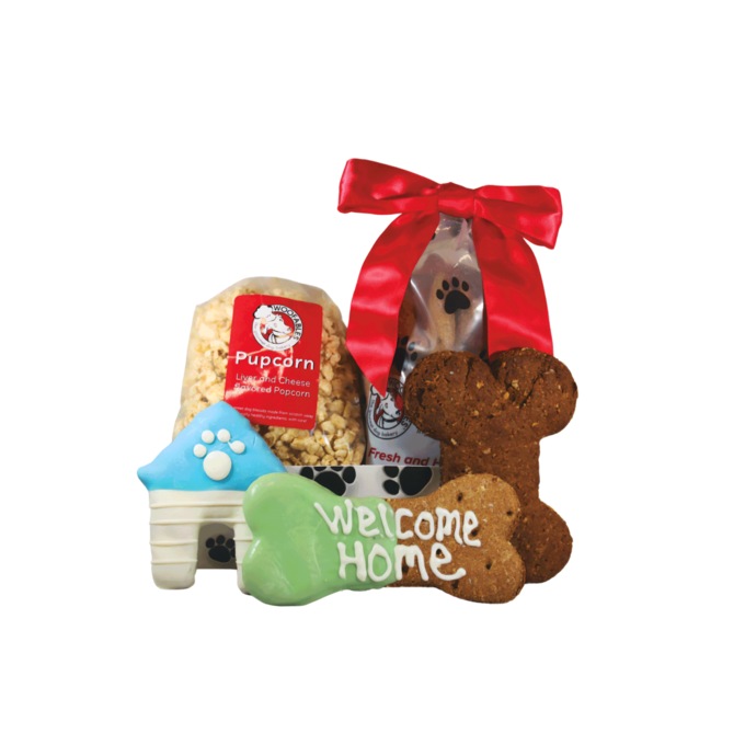 Woofables Dog Treat Gift Baskets, , large
