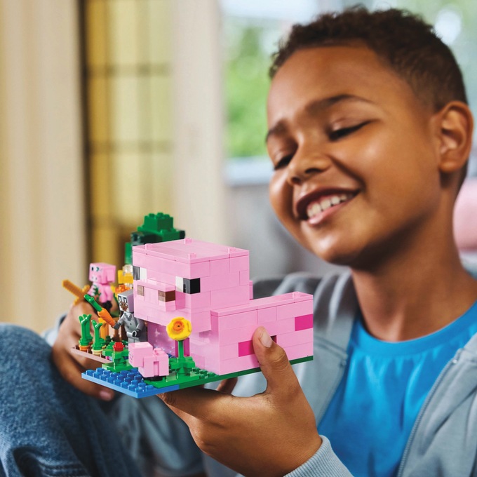 LEGO Minecraft Baby Pig House, , large