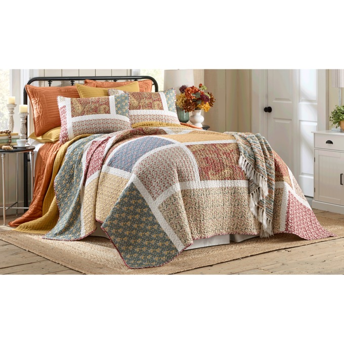 Sunfield Oversized Quilt and Sham, , large