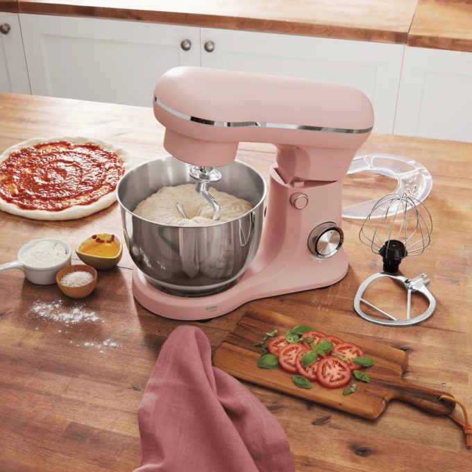 Culinary Chef 8-Speed Stand Mixer, Pink, large