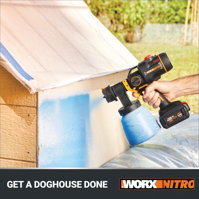 Worx 20V Paint Sprayer (Tool Only), , large