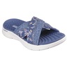 Skechers Womens' GO WALK Flex Butterfly Bliss Slide, , large