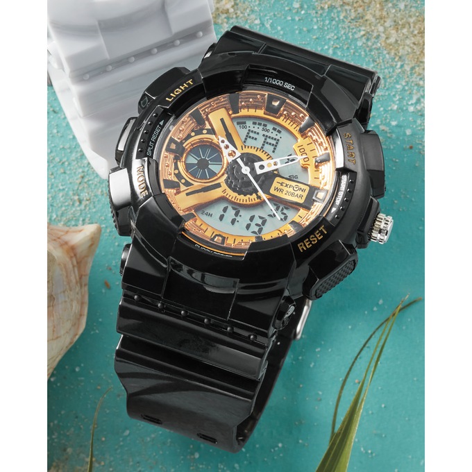 Men's Sport Strap Watch, , large