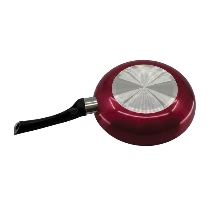 20-Piece Ceramic Metallic Cookware Set, Ruby, large