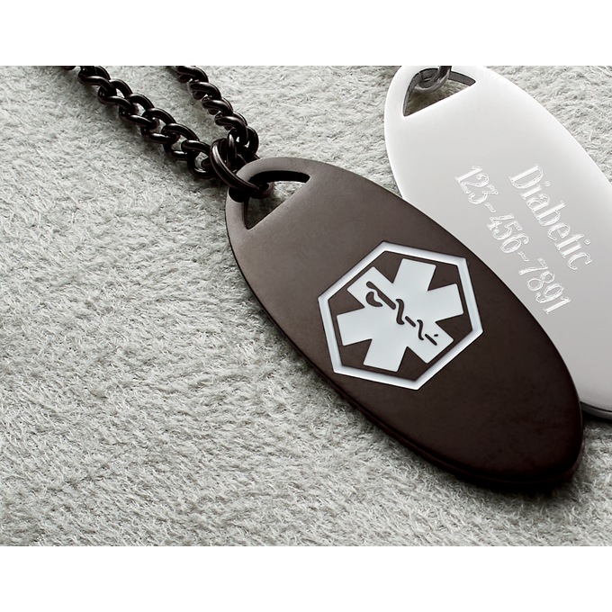 Personalized Medical Alert Necklace, , large