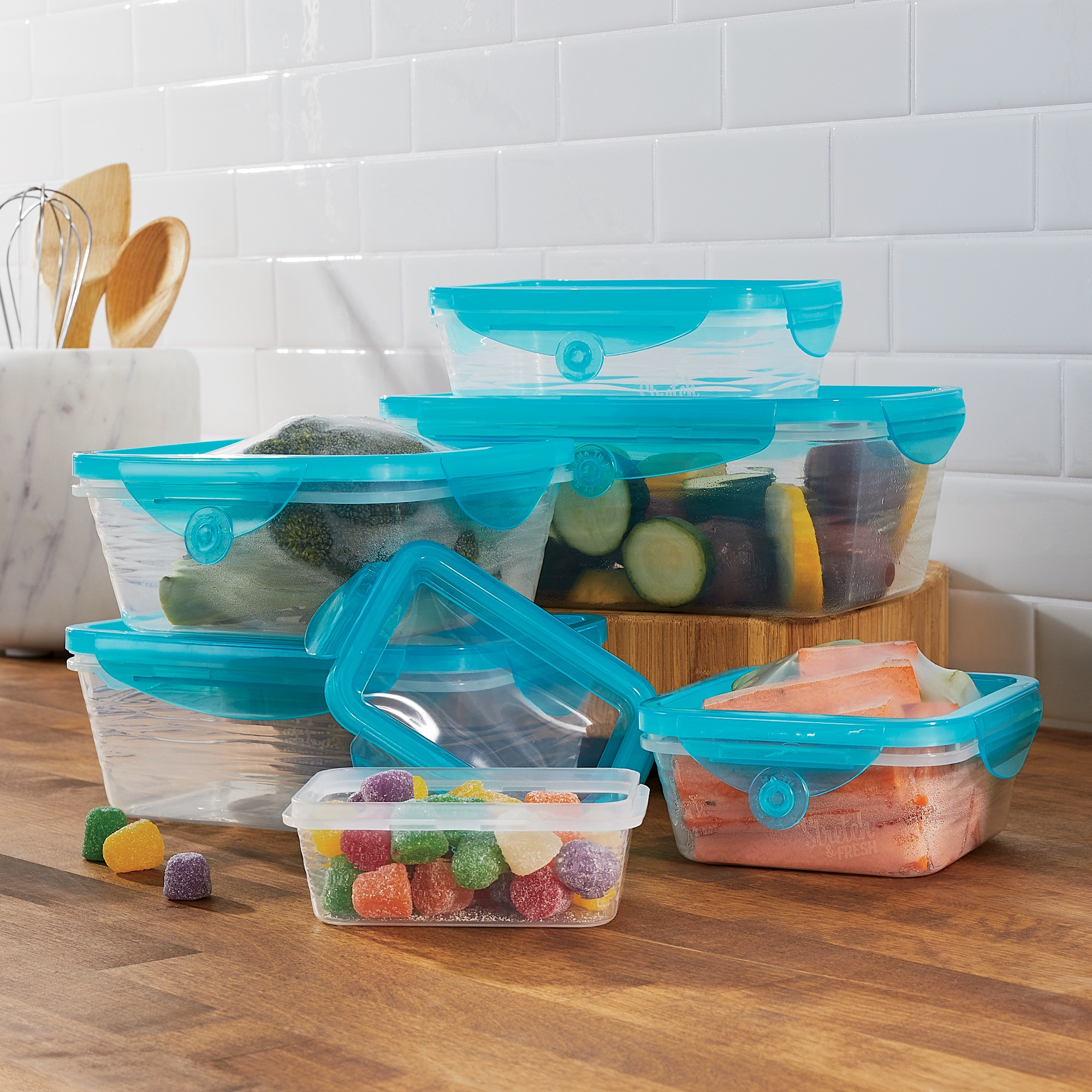 Stretch & Fresh 12-Piece Storage System, , large