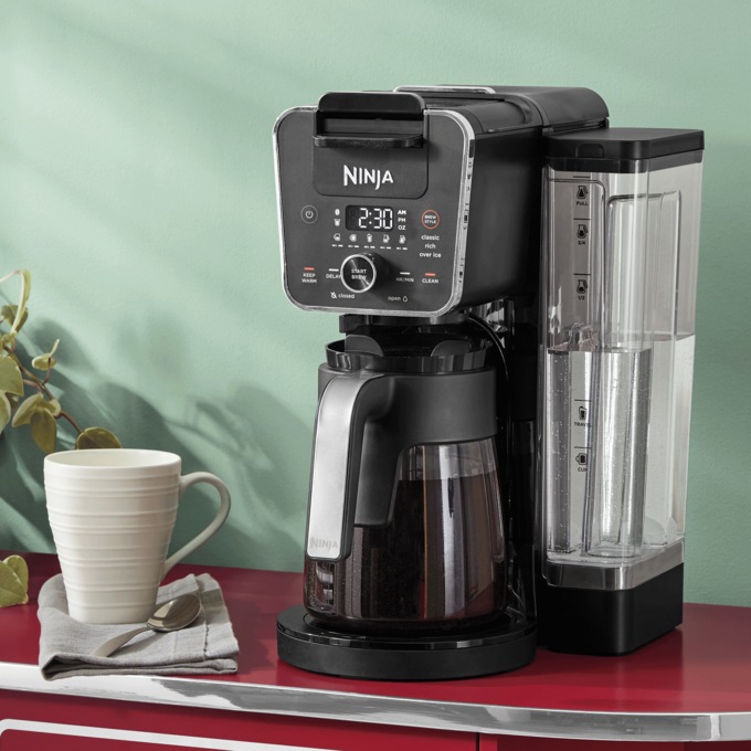Ninja dual brew coffee maker hot sale